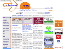 Tablet Screenshot of goinlocal.co.uk